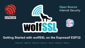 Getting Started with wolfSSL on the Espressif ESP32